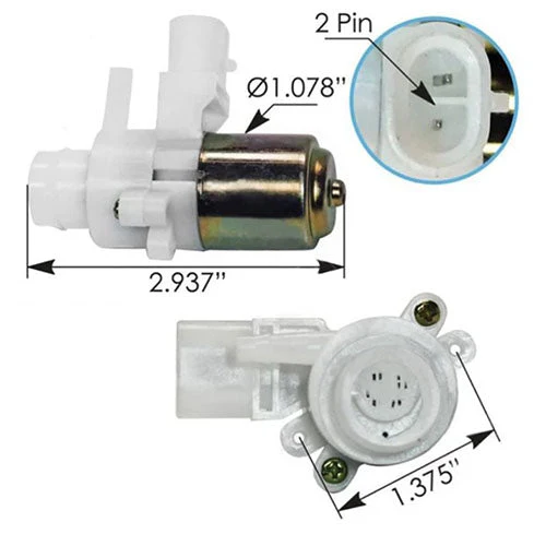 Automann Washer Fluid Pump | HLK7046