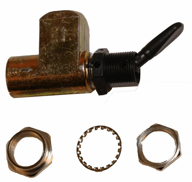 Elite Truck Parts Air Control Dash Valve, 1/8"National Pipe Thread Ports | ETP-08-02151