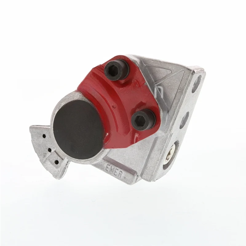 Dynacraft Gladhand Emergency, Red, 1/2" thread, Trailer Mount | FG23814