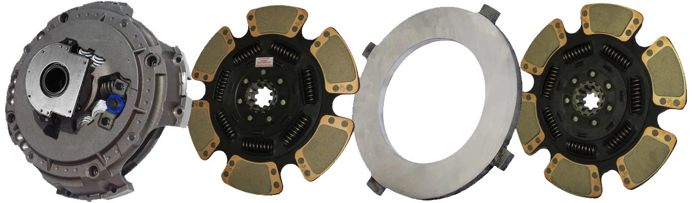 Elite Truck Parts 15-1/2" X 2" Easy Effort Clutch, 2-Plate, 6-Paddle | ETP-308925-25TP