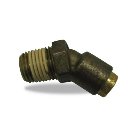 Elite Truck Parts 45 Degree Fxd Elb,Push-Lk 1/4T X 1/8National Pipe Threadf | ETP-PL1375-4A