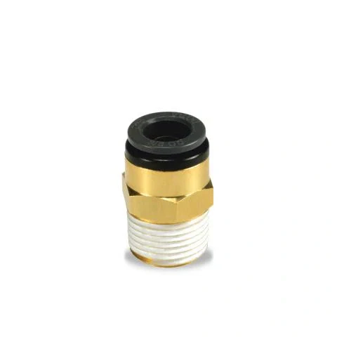Elite Truck Parts Push-Lock Male Connector 1/8 X 1/8 | ETP-QL1368-2A