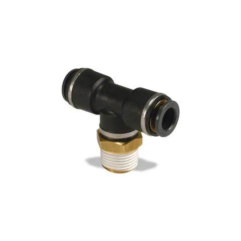 Elite Truck Parts Push-Lock Swivel Tee 1/8 X 1/8 | ETP-QL1372-2A