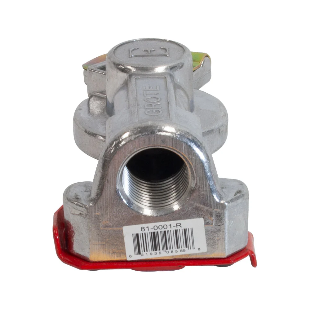 Grote Emergency Red Gladhand Aluminiumi | 81-0001RGR0