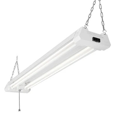 Maxxima 2 Ft Utility Led Shop Light Fixture Linkable Clear | MSL-202500C