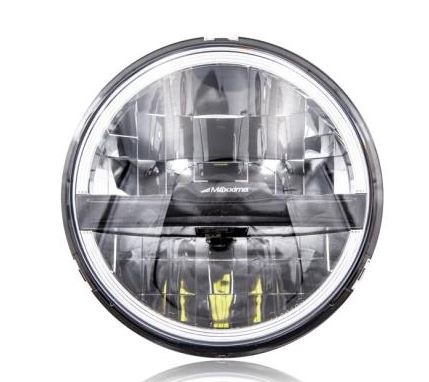 Maxxima  5-3/4" Round Dual Beam Head Lamp 12/24VDC | MHL-05HILO