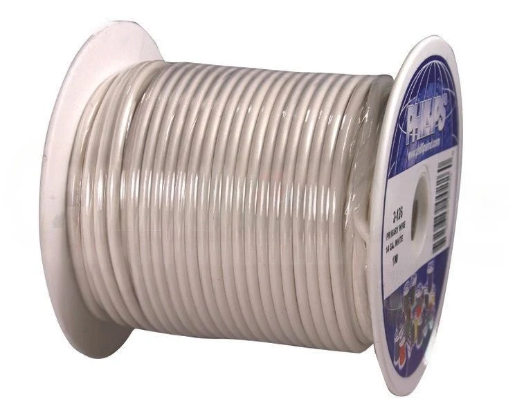 Phillips Industries Wire-14Ga White | 2-126DSP