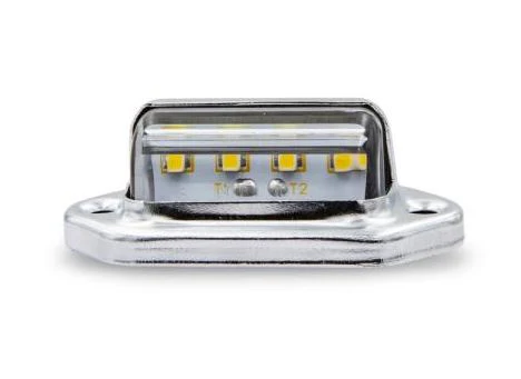 Maxxima LED License Light 1.7" *1" Wih Stainless Steel Chrome Bezel | M25200L