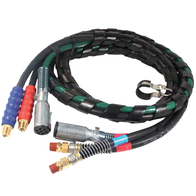 TRight Hand Hose-12Ft 3In1 Abs Black Rubbe | PE13000